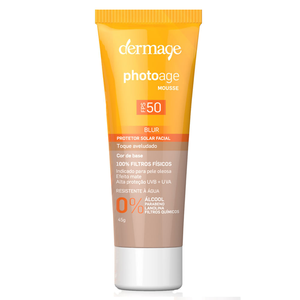 Protetor Solar Dermage  Photoage Mousse – Cor Clara FPS 50 Clara