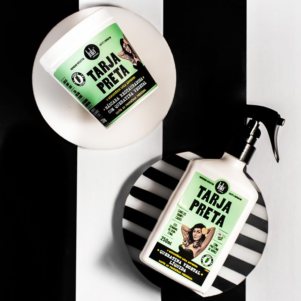 Lola Cosmetics Tarja Preta Queratina Vegetal  Tratamento 250ml