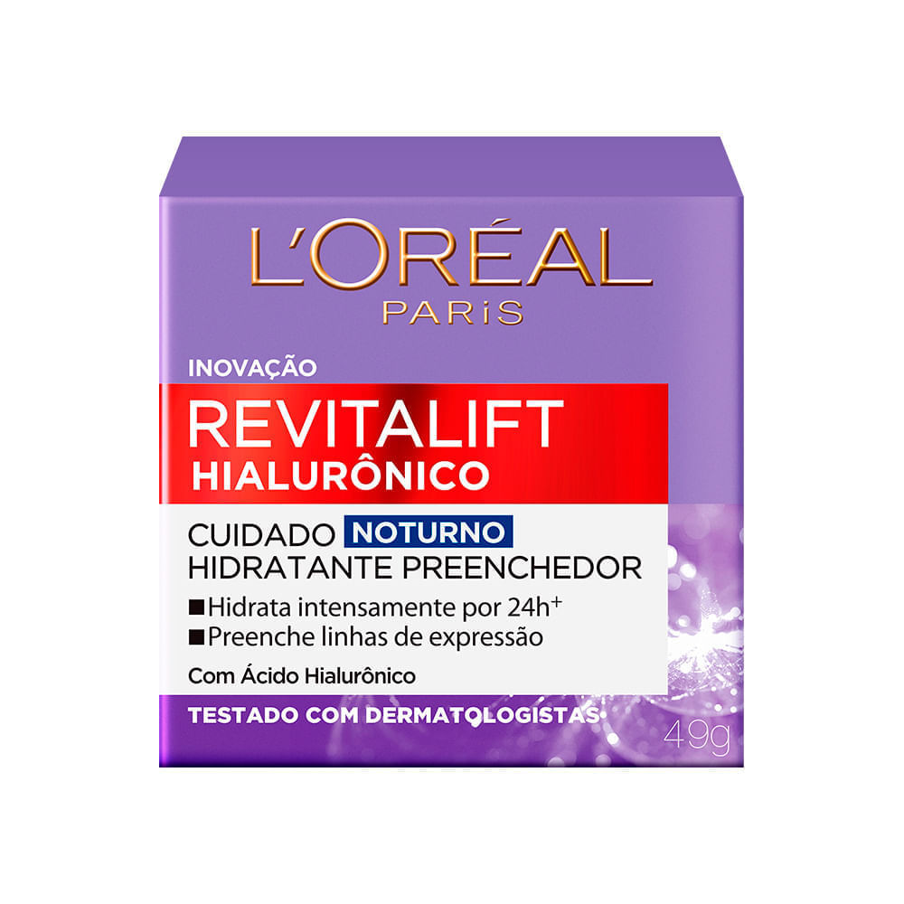 L'Oréal Paris Revitalift Hialurônico Kit  Noturno + Sérum + Creme para Olhos Kit