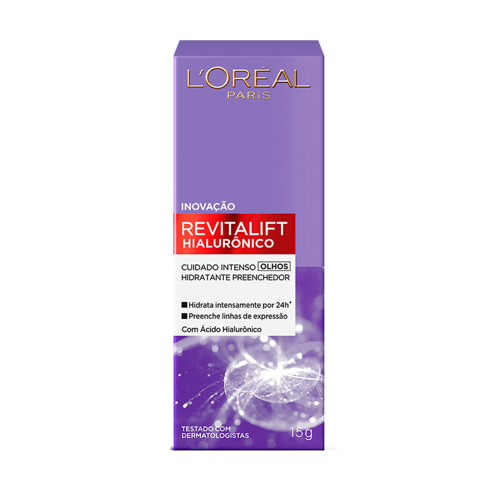 L'Oréal Paris Revitalift Hialurônico Kit  Noturno + Sérum + Creme para Olhos Kit