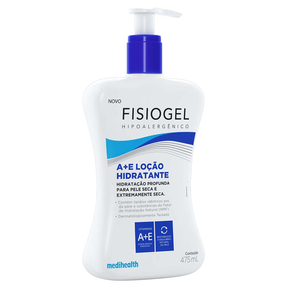 Loção Hidratante Corporal Fisiogel A+E 475ml