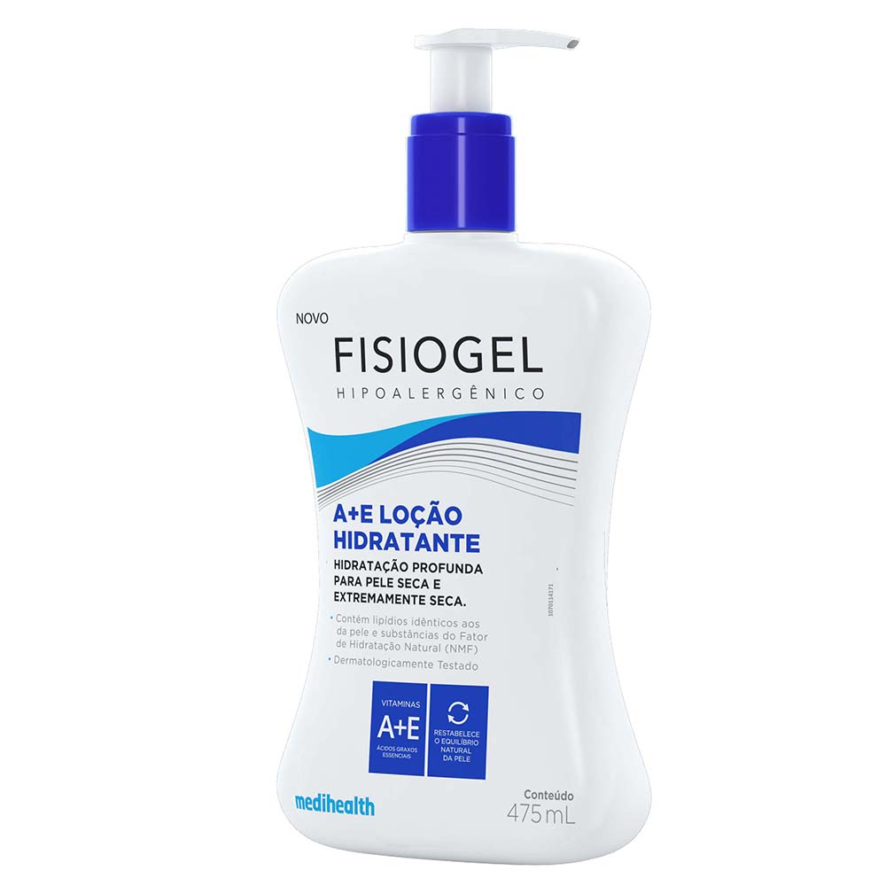 Loção Hidratante Corporal Fisiogel A+E 475ml