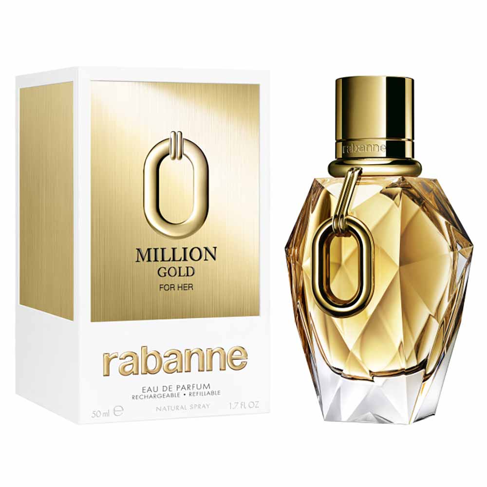 Perfume Million Gold Rabanne Eau de Parfum Feminino Refillable 50ml