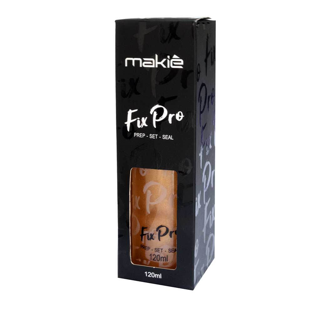 Fixador de Maquiagem Makiê Fix Pro Power Bronze 120ml