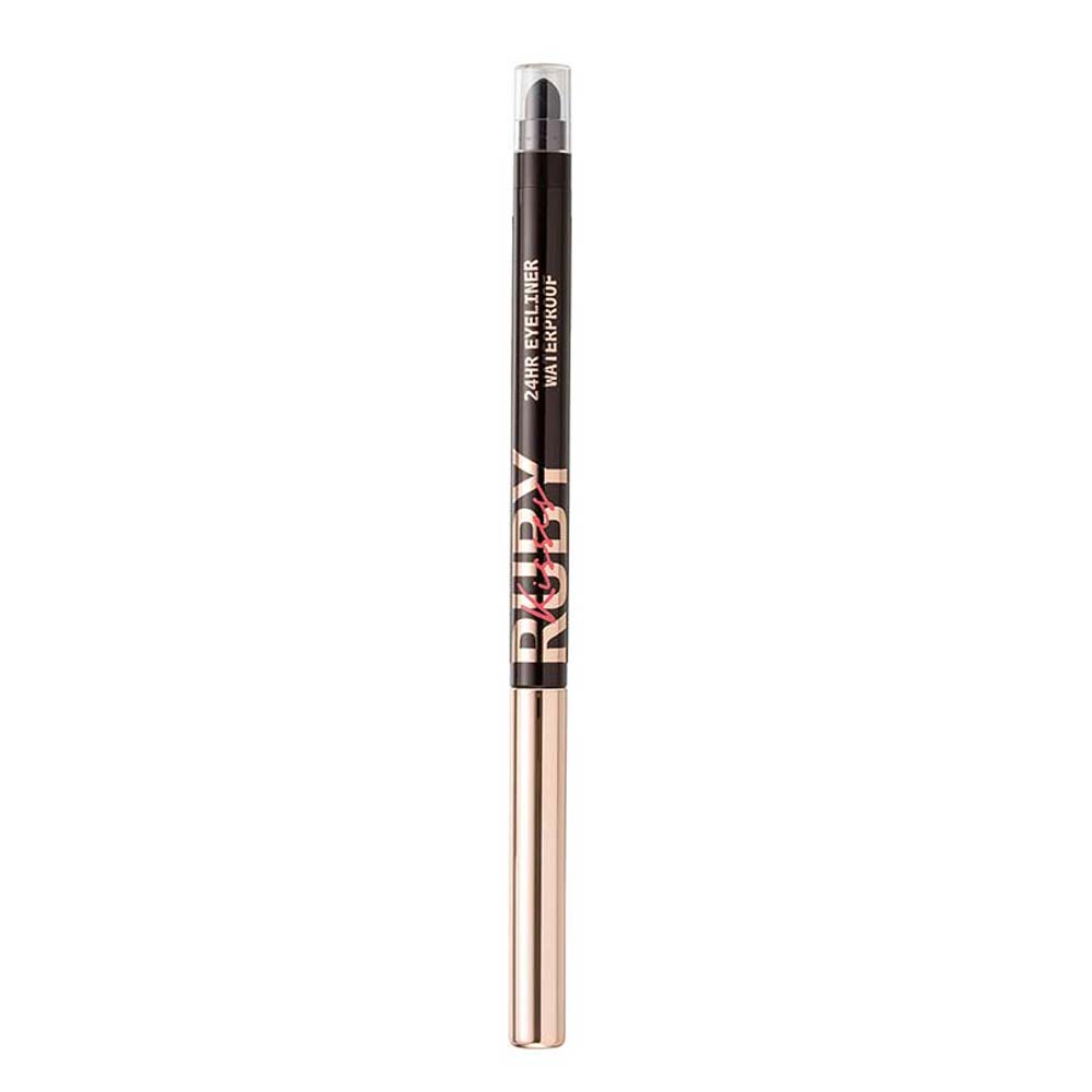 Lápis de Olhos Retrátil em Gel à Prova D'água Ruby Kisses Marrom