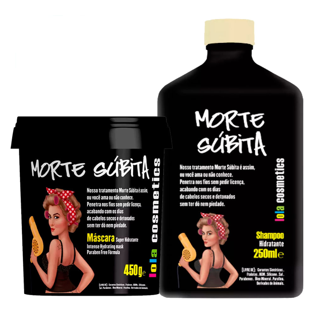 Lola Cosmetics Morte Súbita Kit  Shampoo + Máscara Kit