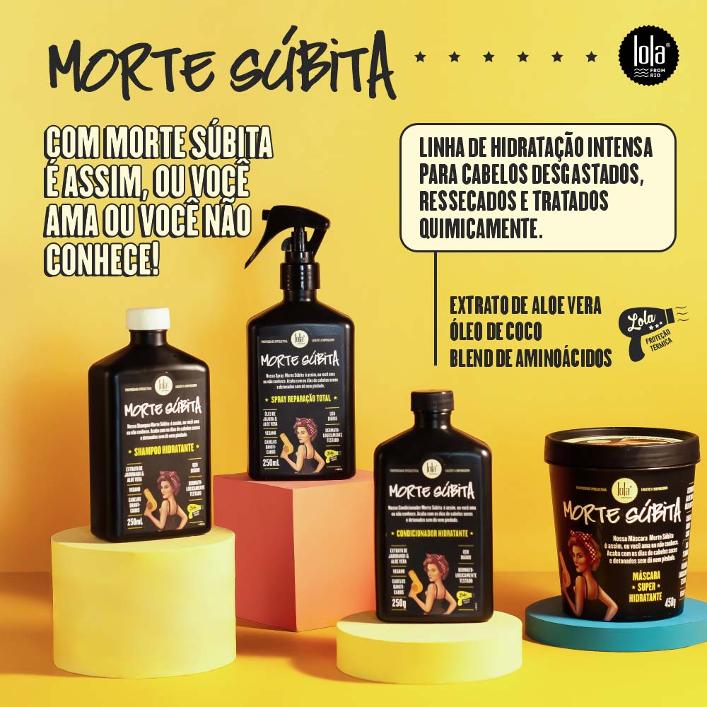 Lola Cosmetics Morte Súbita Kit  Shampoo + Máscara Kit