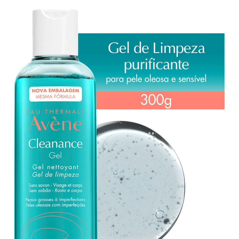 Avène Cleanance Kit com 2 Unidades – Gel de Limpeza Facial – 400g Kit