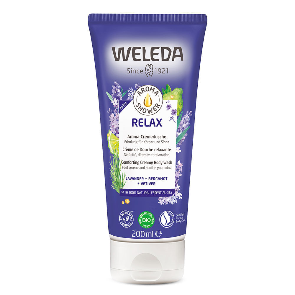 Sabonete Cremoso Weleda Relax de Lavanda 200ml