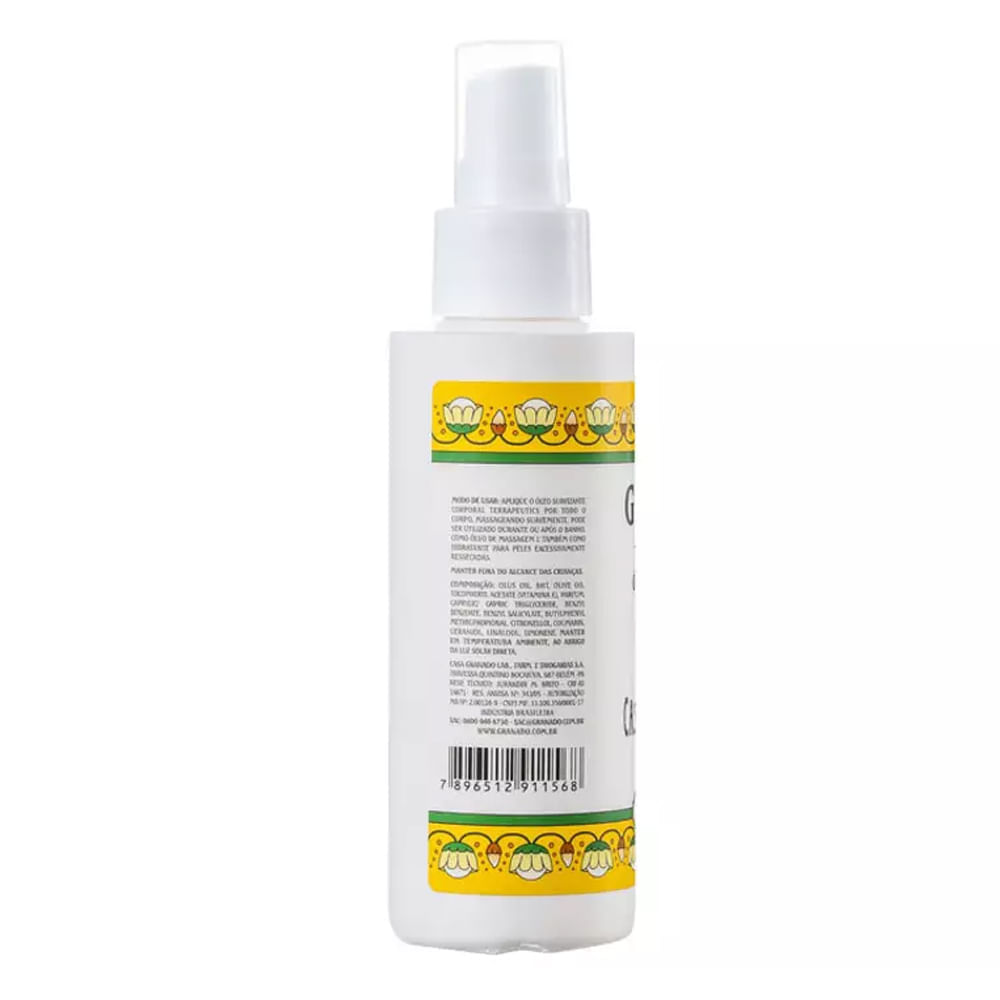 Óleo Corporal Granado  Castanha do Brasil 120ml
