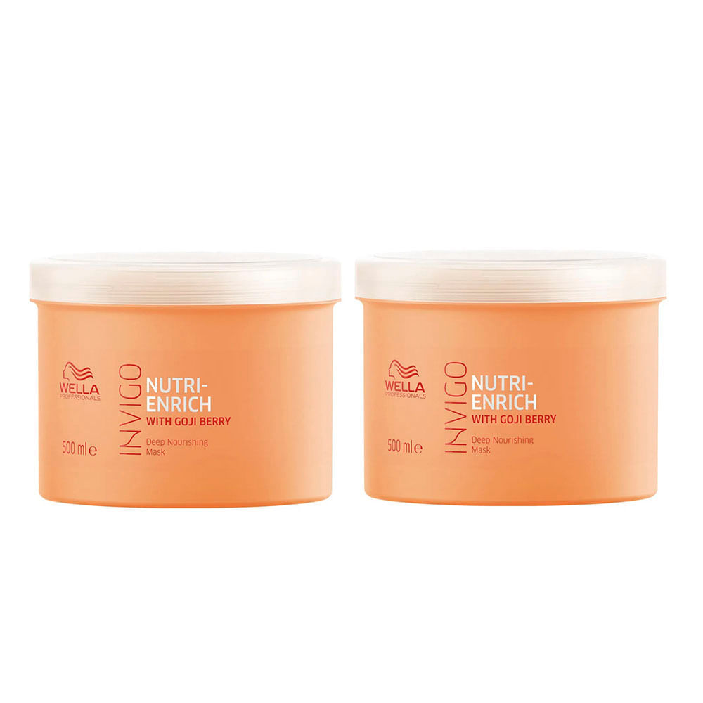 Wella Professionals Invigo Nutrienrich Kit – Com 2 Máscaras Capilares Kit