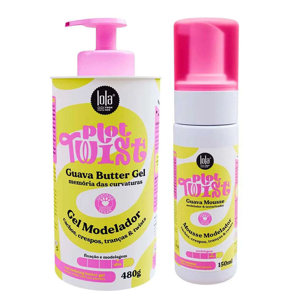 Lola Cosmetics Plot Twist Guava Kit – Gel + Mousse Kit