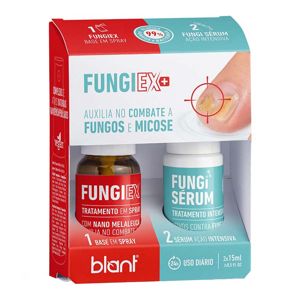 Blant Fungiex+ Kit  Base Em Spray + Tratamento Intensivo Kit
