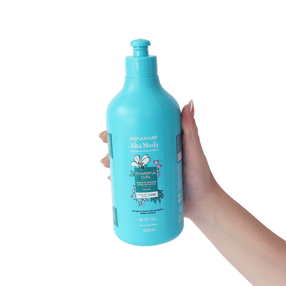 Alta Moda Powerful Curl Muito Crespos Creme de Pentear 500ml