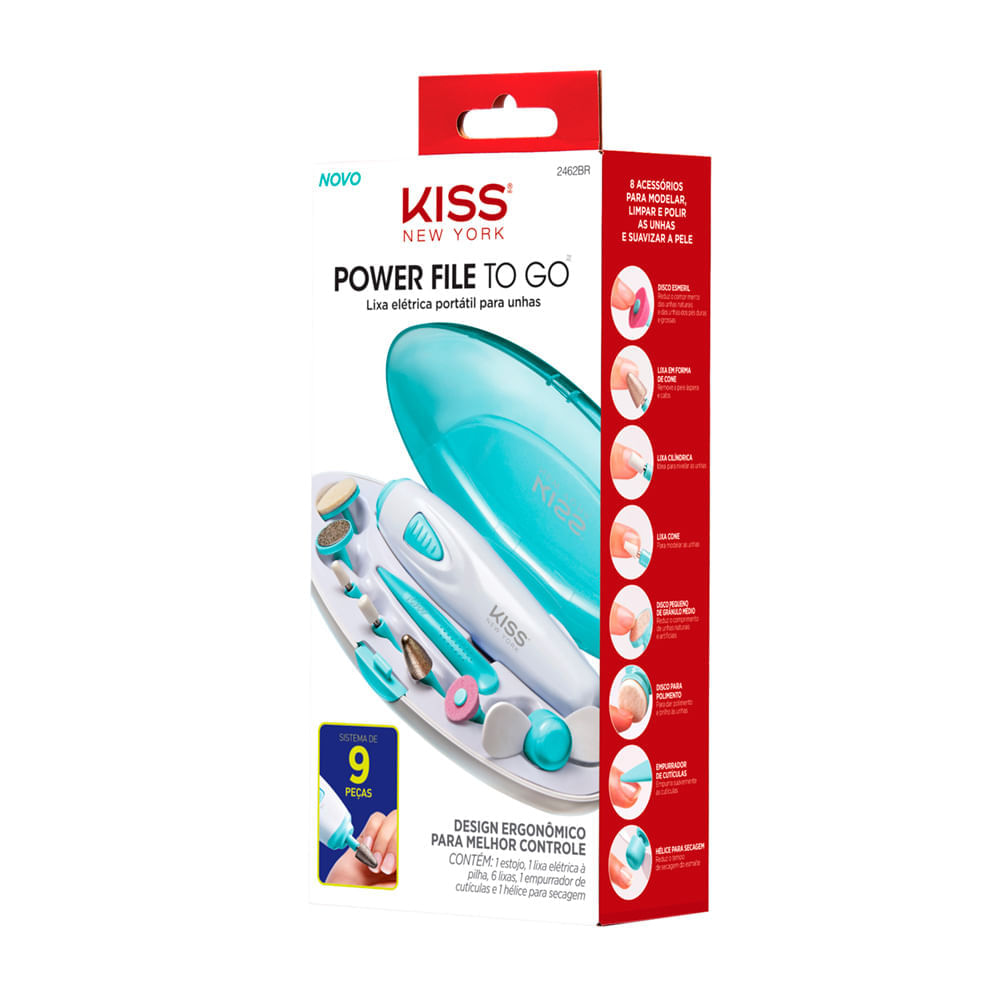 Power File To Go Kiss Ny  Lixa Portátil 1 Un