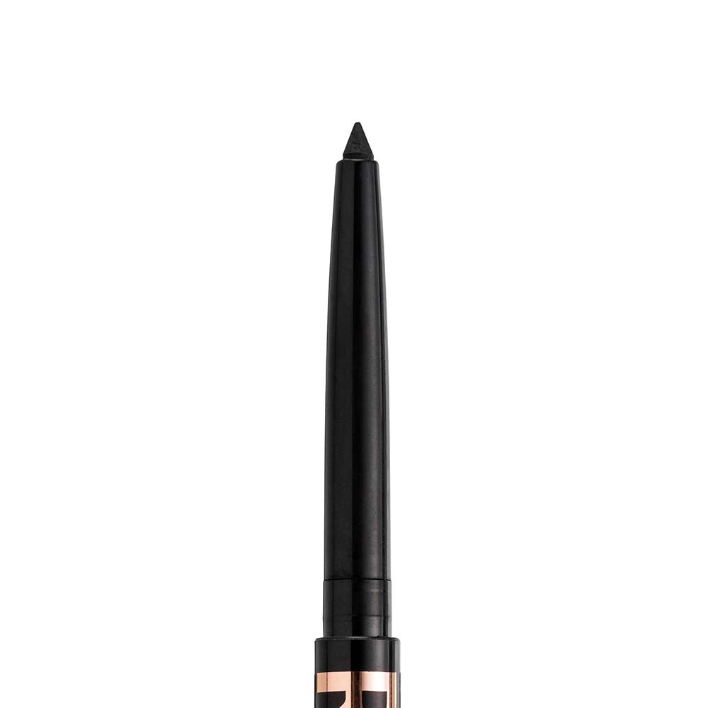 Lápis de Olhos Retrátil em Gel à Prova D'água Ruby Kisses Preto