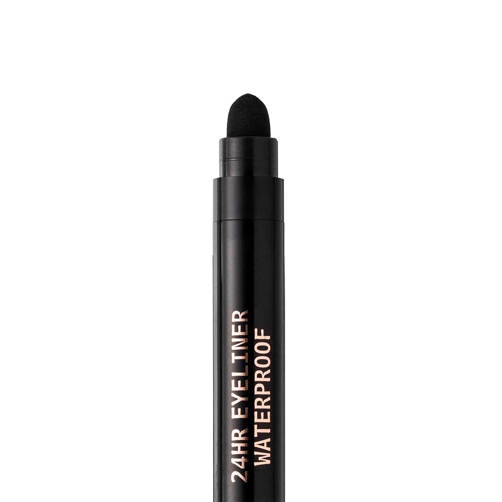 Lápis de Olhos Retrátil em Gel à Prova D'água Ruby Kisses Preto