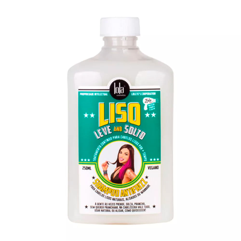 Lola Cosmetics Liso Leve and Solto Kit  Shampoo + Máscara + Spray Kit