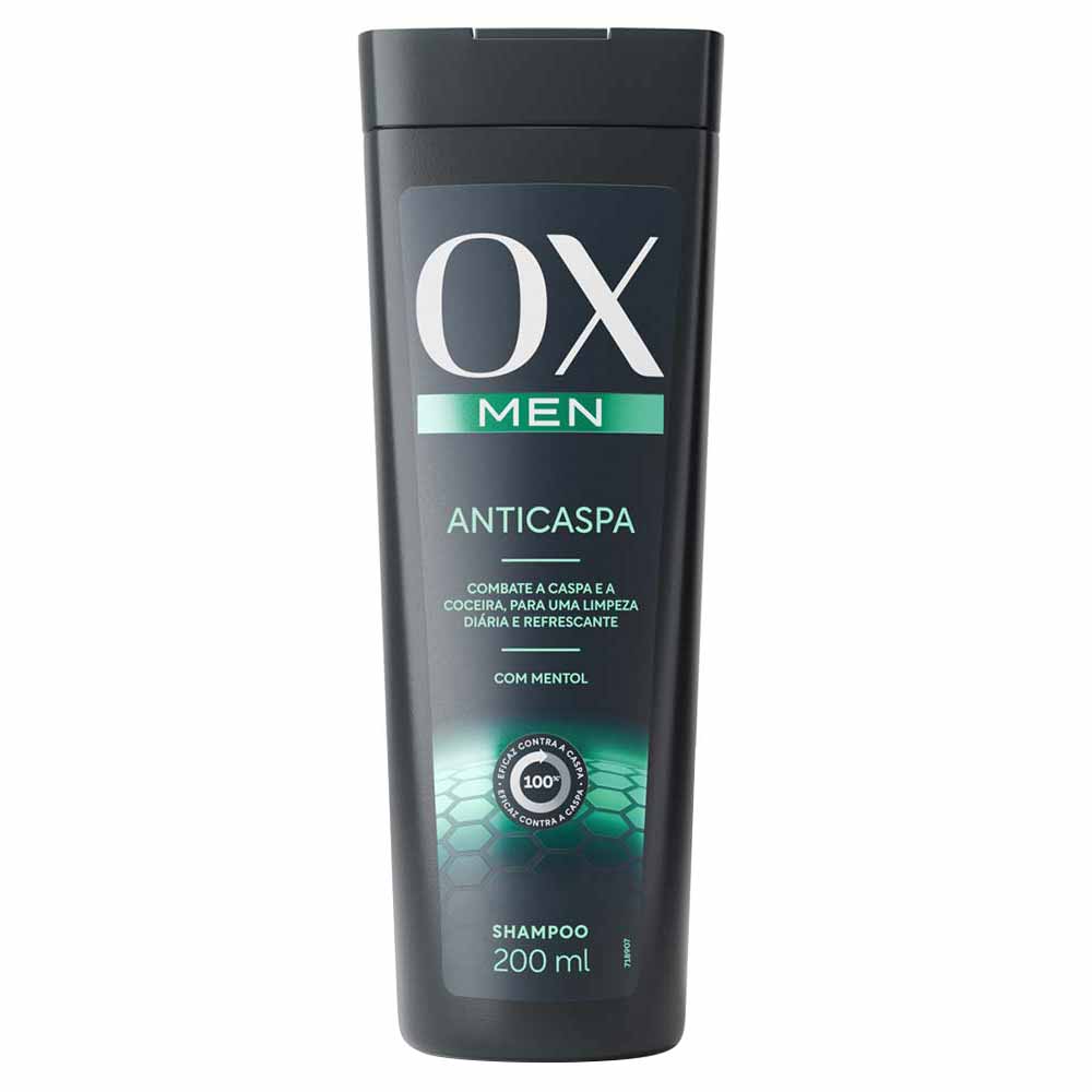 Ox Men Anticaspa Shampoo 200ml