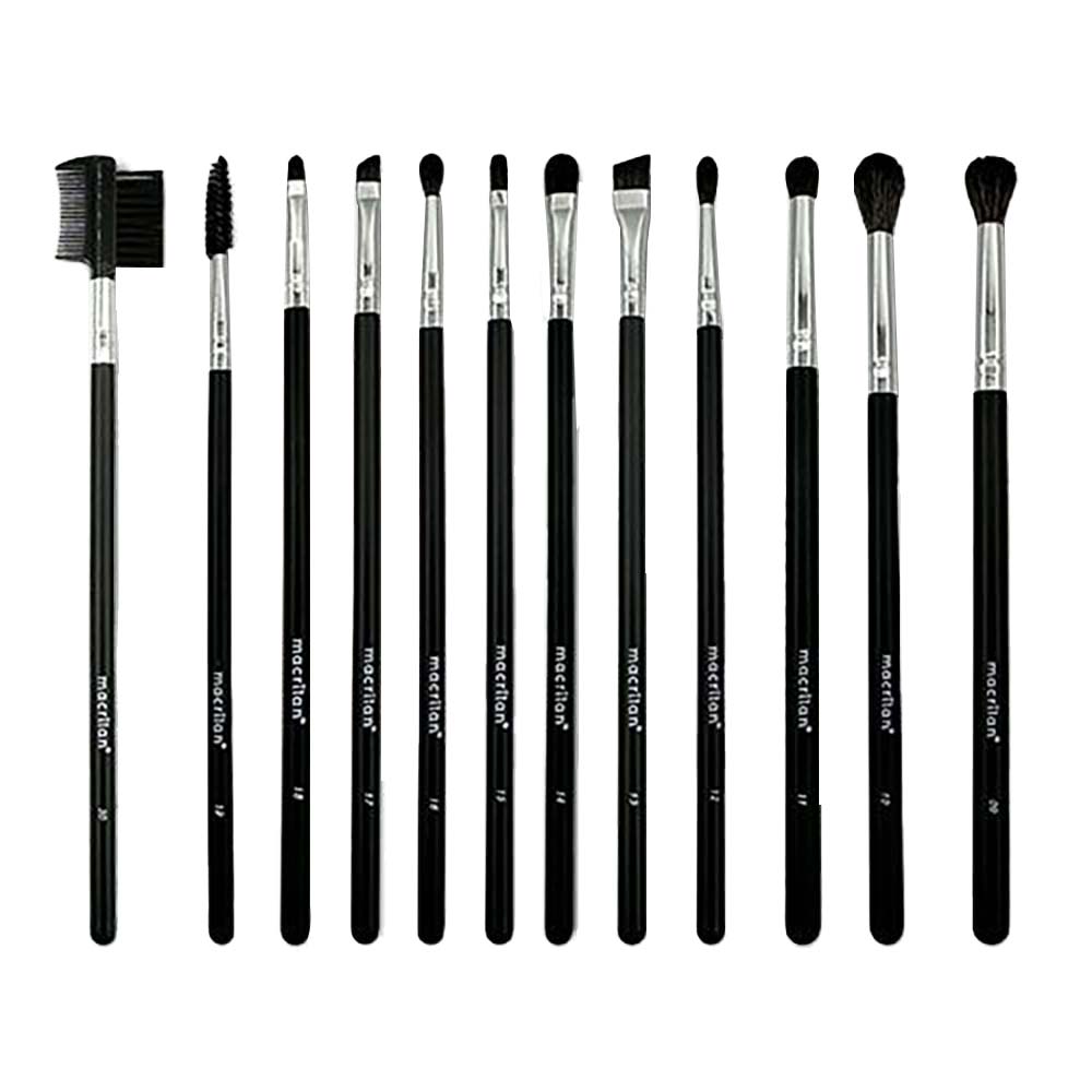 Macrilan Kit com 20 Pincéis para Maquiagem KP20 Kit
