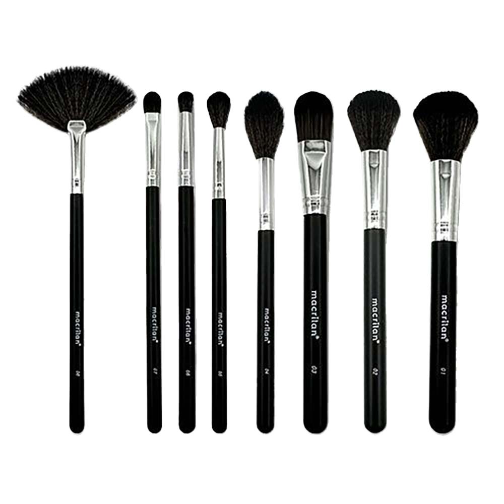 Macrilan Kit com 20 Pincéis para Maquiagem KP20 Kit