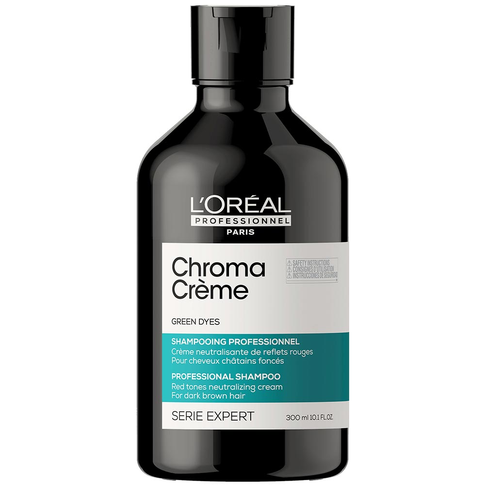 L'Oréal Professionnel Chroma Crème Green Dyes Shampoo para Correção de Cor 300ml