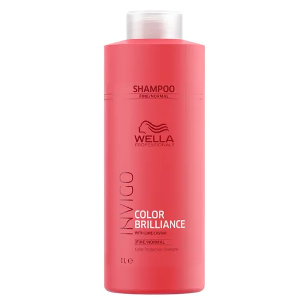 Kit Invigo Color Brilliance Tamanho Profissional Wella  Shampoo + Condicionador + Máscara Kit