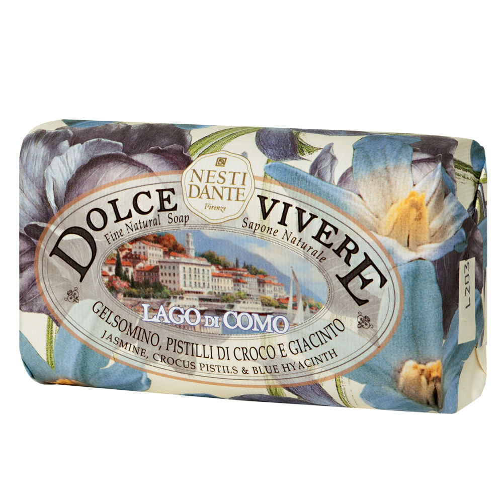 Dolce Vivere Lago Di Como Nesti Dante  Sabonete Perfumado Em Barra 250g
