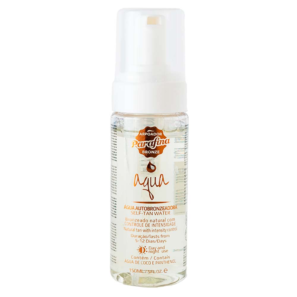 Água Autobronzeadora Parafina Bronze Aqua 150ml