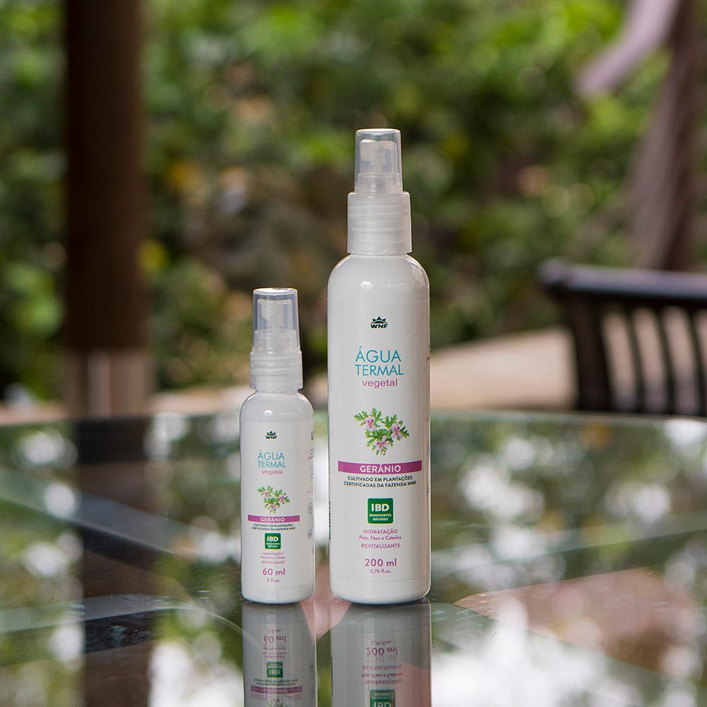 Água Termal Vegetal WFN – Gerânio 200ml