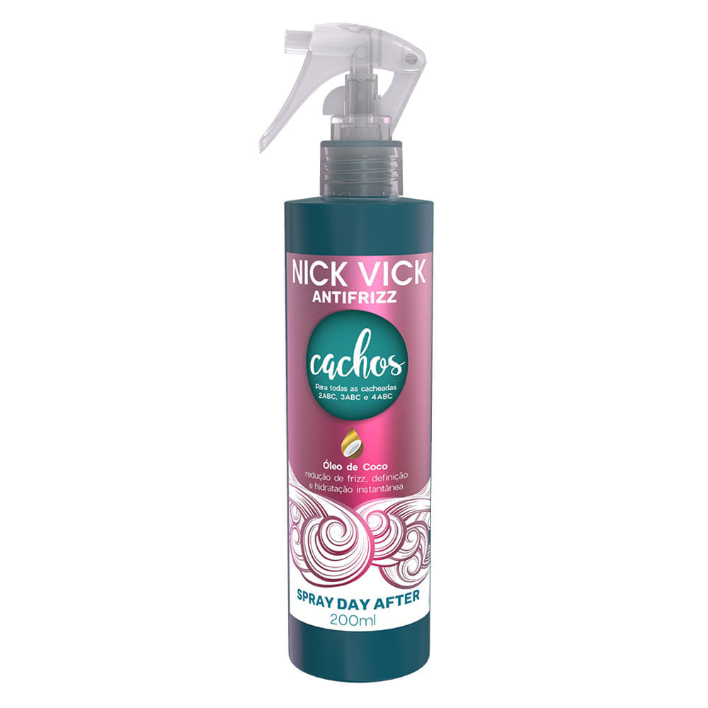 Nick Vick Antifrizz Cachos  Spray Day After 200ml