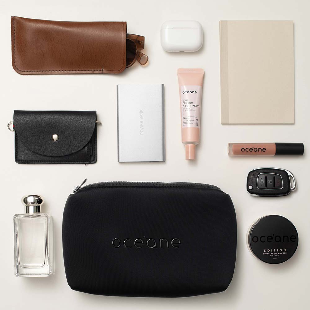 Nécessaire Océane Save Time  Daily Makeup Preto