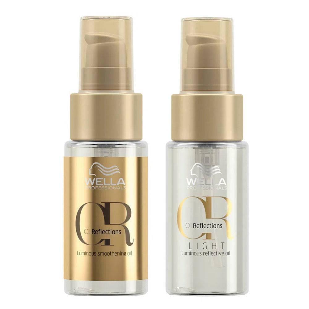 Wella Professionals Oil Reflections Kit  Óleo Capilar Light + Óleo Capilar Smoothening Kit