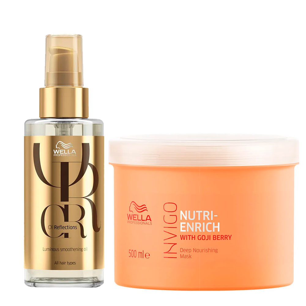 Wella Professionals Kit  Máscara Invigo + Óleo Oil Reflection Kit