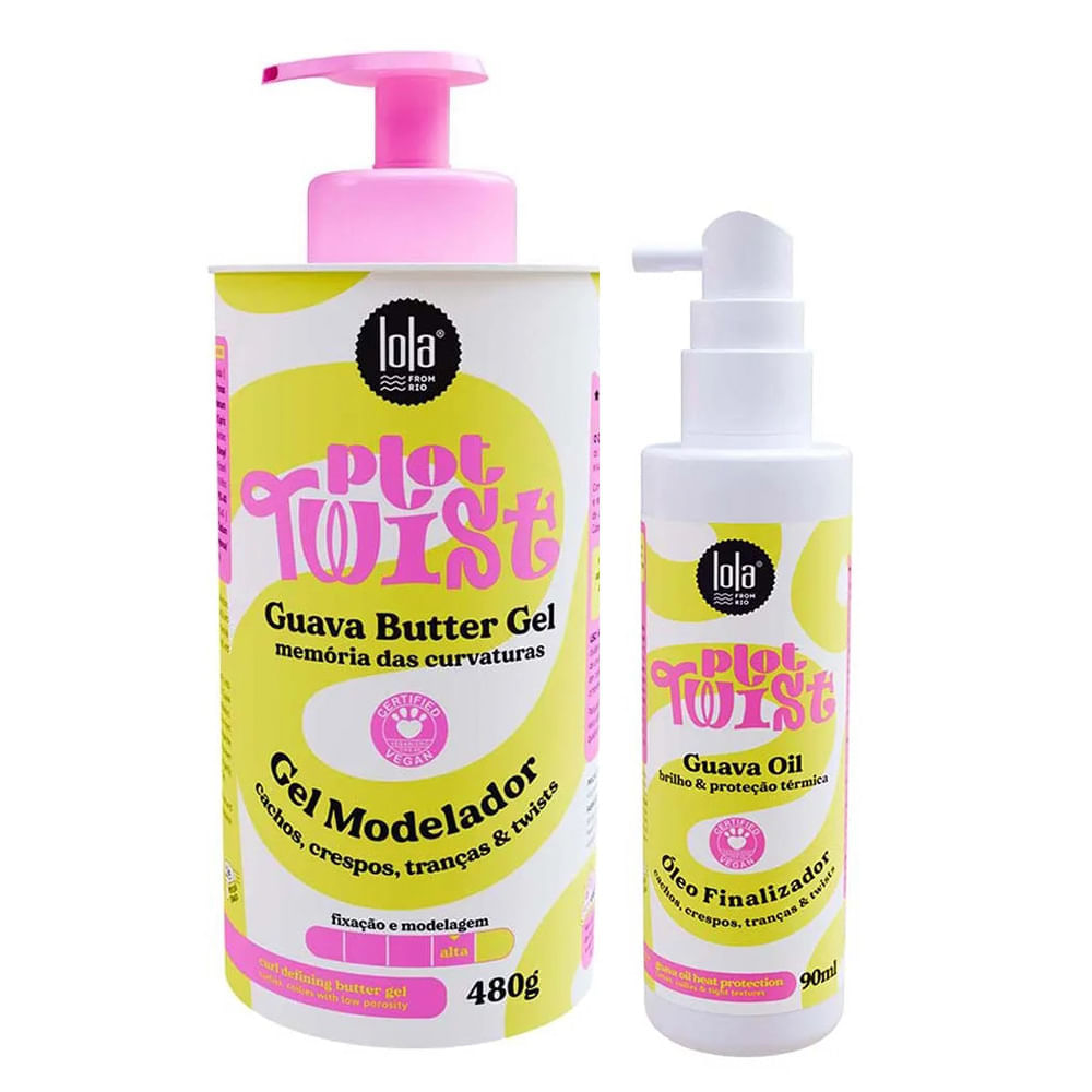 Lola Cosmetics Plot Twist Guava Kit – Oléo + Gel Kit