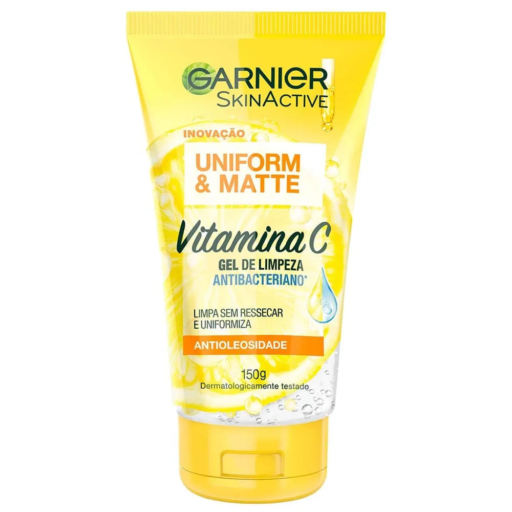Garnier Antimarcas Vitamica C Kit  2x Gel de Limpeza Facial + 2x Sérum Facial Antimarcas Kit