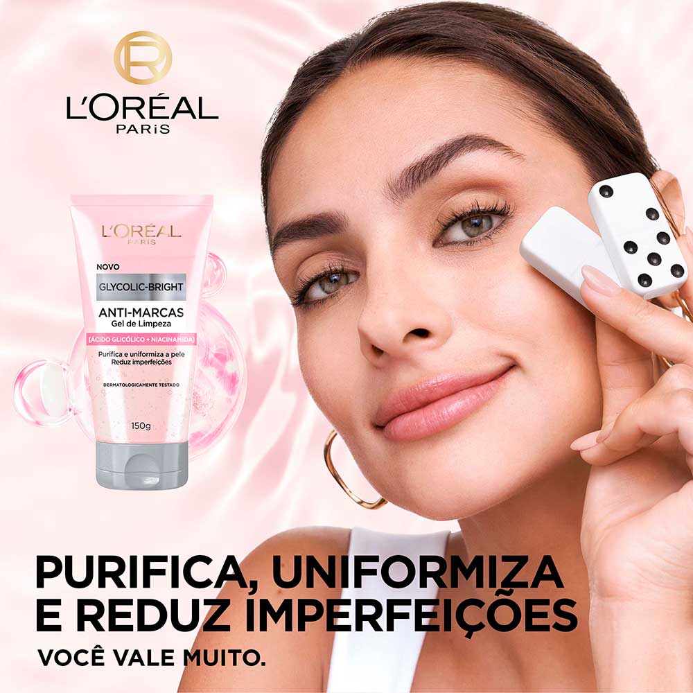L'Oréal Paris Glycolic Bright Kit – Gel de Limpeza + Gel Creme Dia Kit