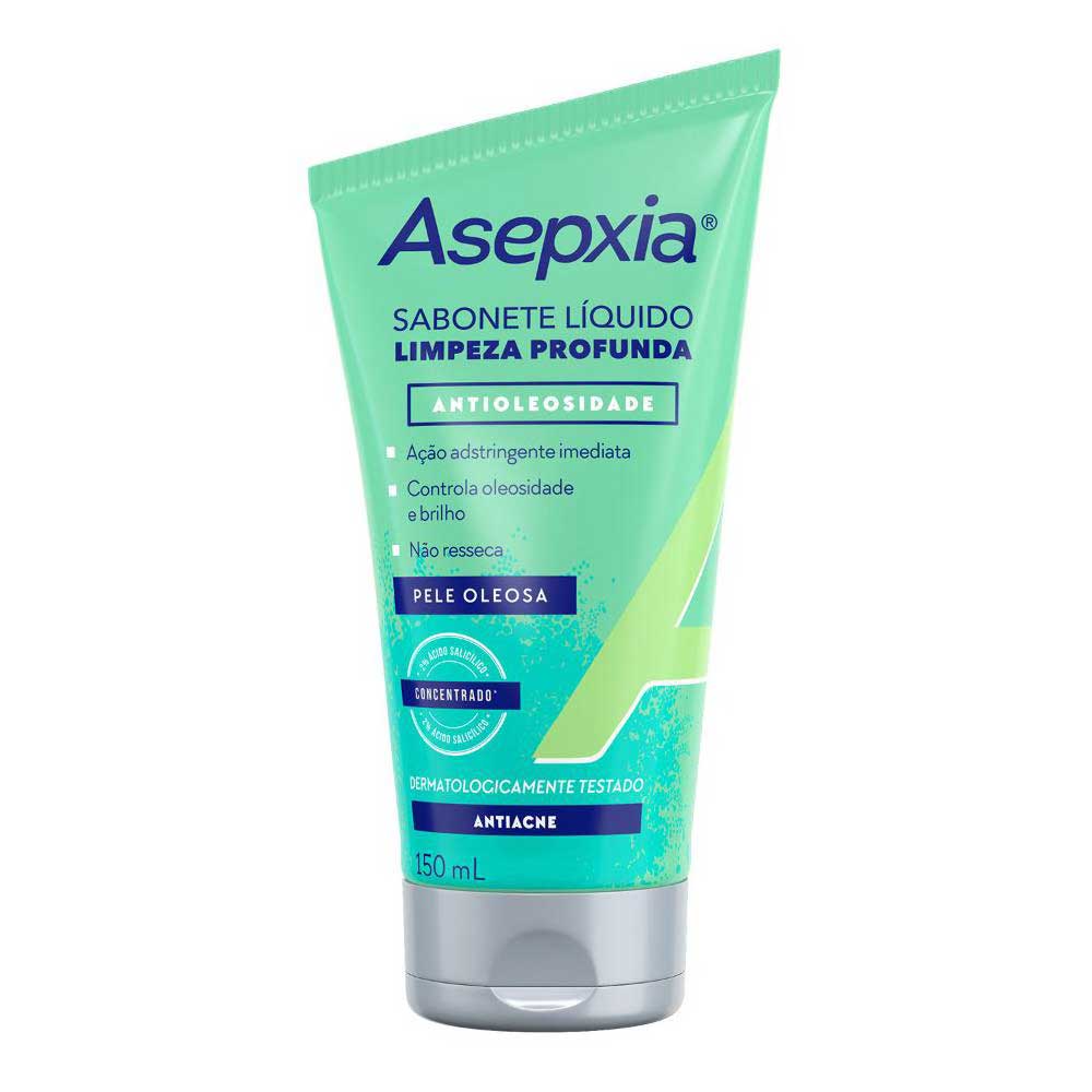 Sabonete Líquido Limpeza Profunda Asepxia Antioleosidade 150ml