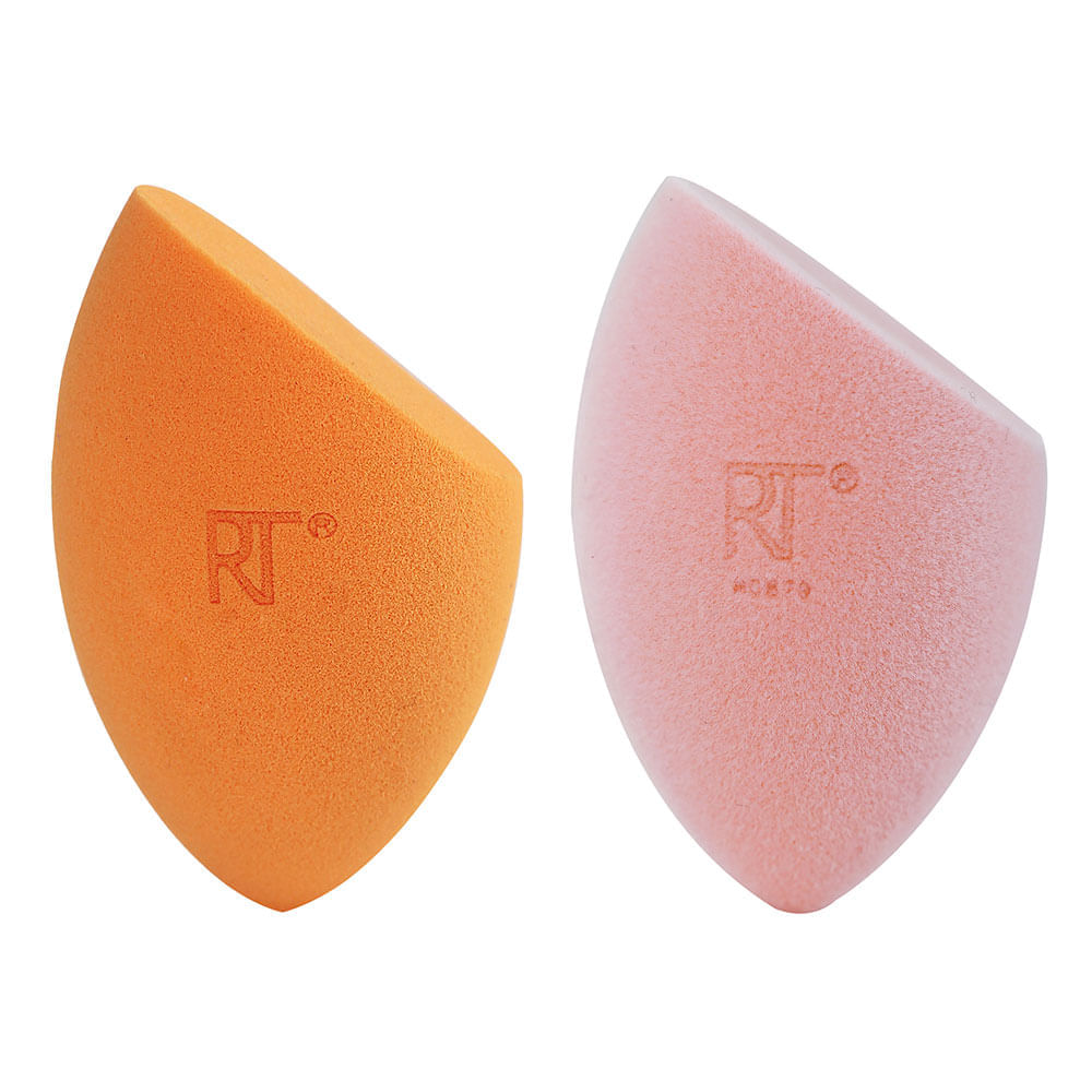 Real Techniques  Esponjas Kit – Esponja para Base + Esponja para Pó Kit