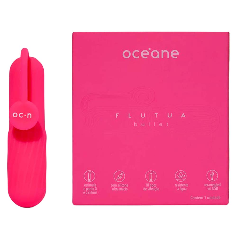 Vibrador Flutua Bullet Oceane 1un