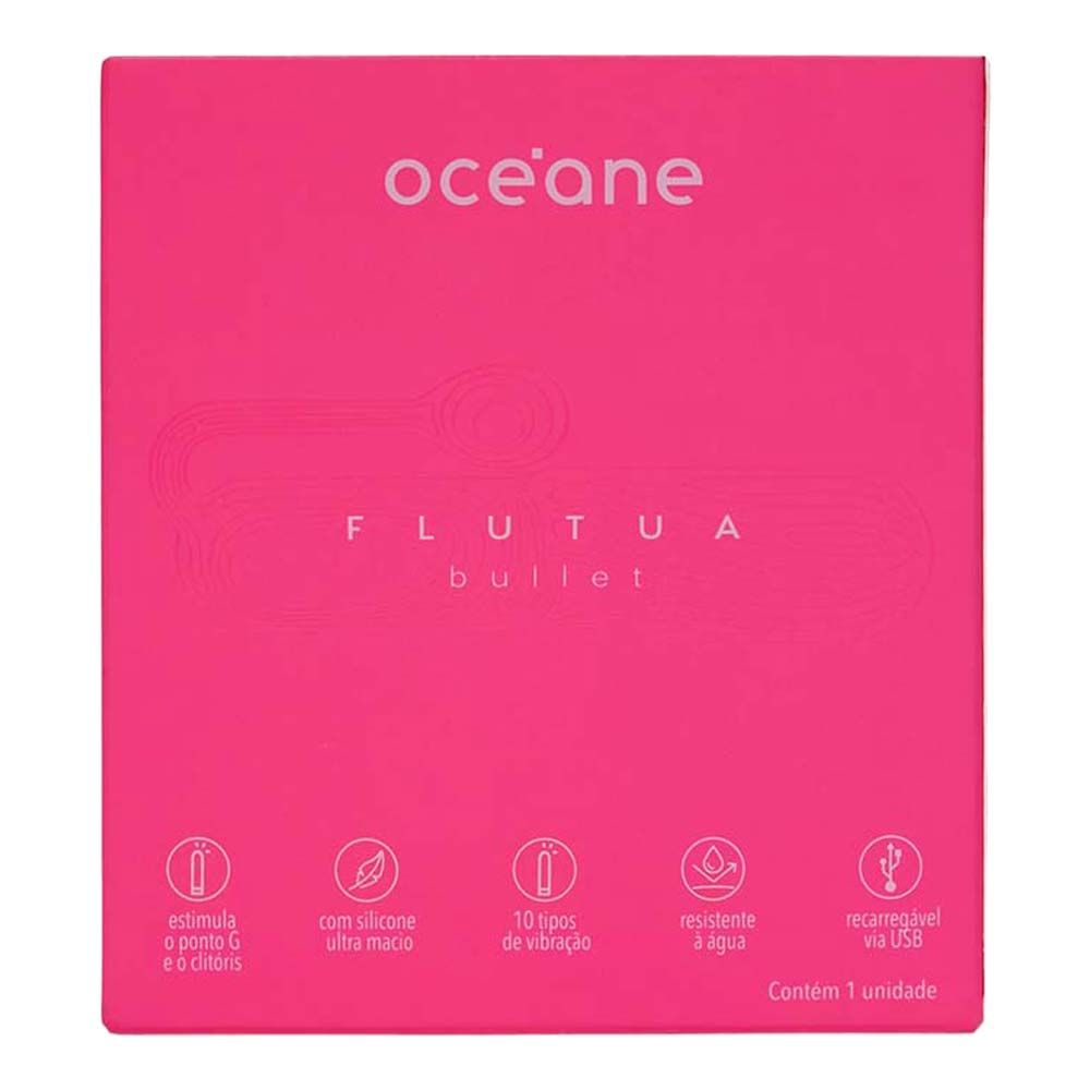 Vibrador Flutua Bullet Oceane 1un