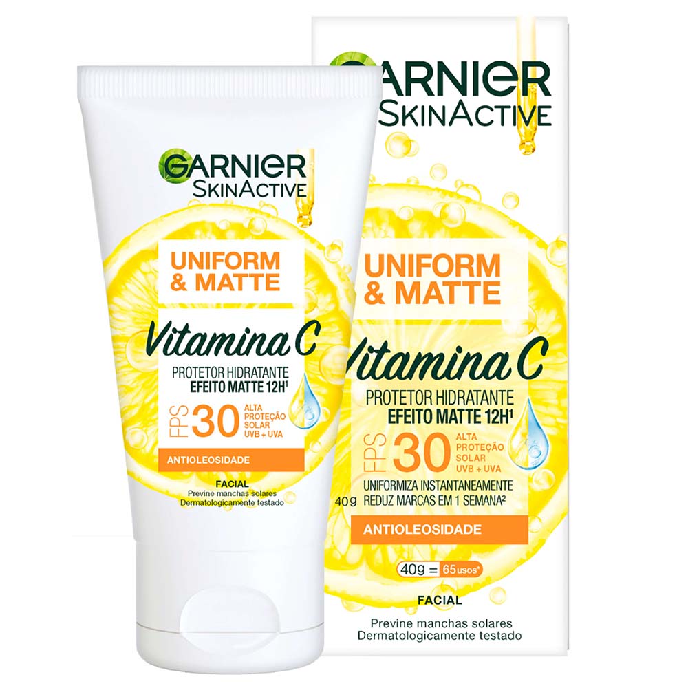 Garnier Kit – Gel de Limpeza Facial + Sérum Facial + Água Micelar + Protetor Hidratante Facial FPS30 Kit
