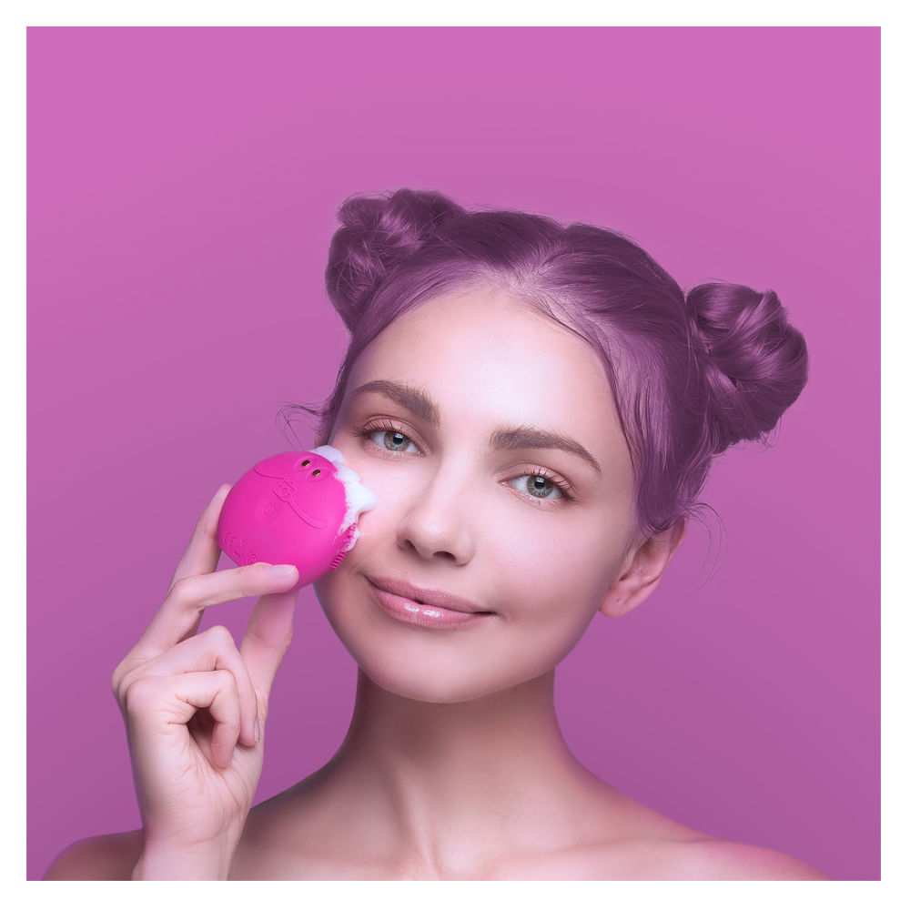 LUNA fofo Fuchsia Foreo  Aparelho de Limpeza Facial 1 Un