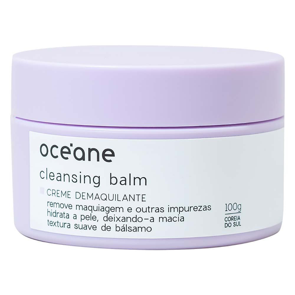 Creme Facial Demaquilante Océane Cleasing Balm 100g