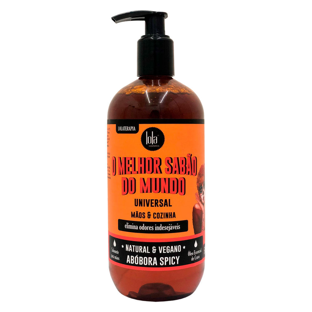Sabonete Líquido Lola Cosmetics – O melhor Sabão do Mundo 500ml