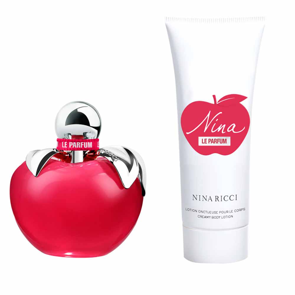 Nina Ricci Nina Perfume Feminino EDP Coffret + Creme Corporal Le Parfum Kit