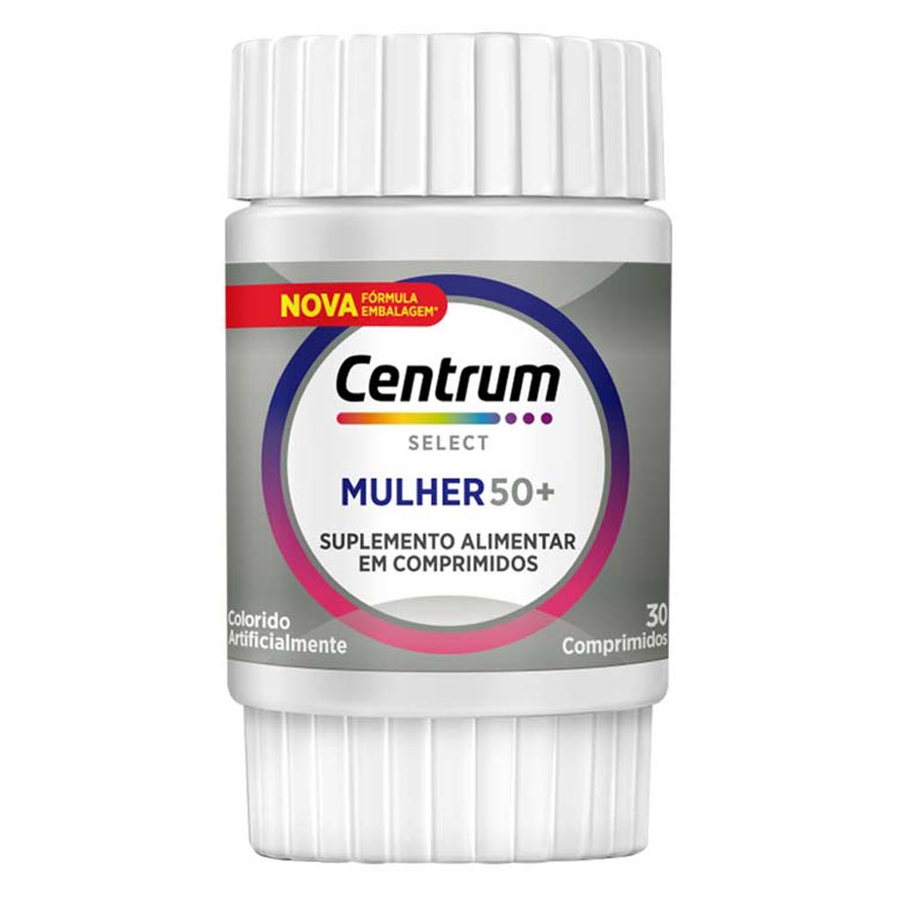 Suplemento Alimentar Centrum Multivitamínico Select Mulher 50+ 30 Comprimidos