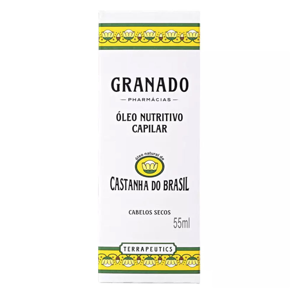 Óleo Capilar Nutritivo Granado  Castanha Do Brasil 55ml