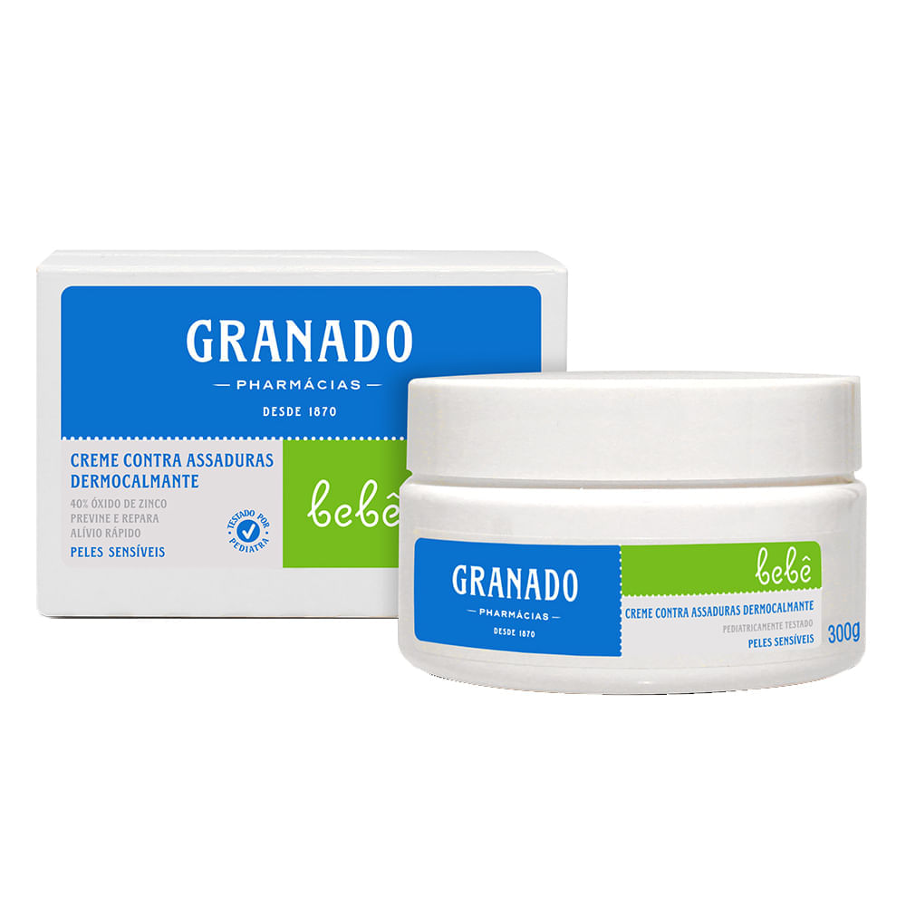 Creme para Assaduras Dermocalmente Granado Bebê 300g
