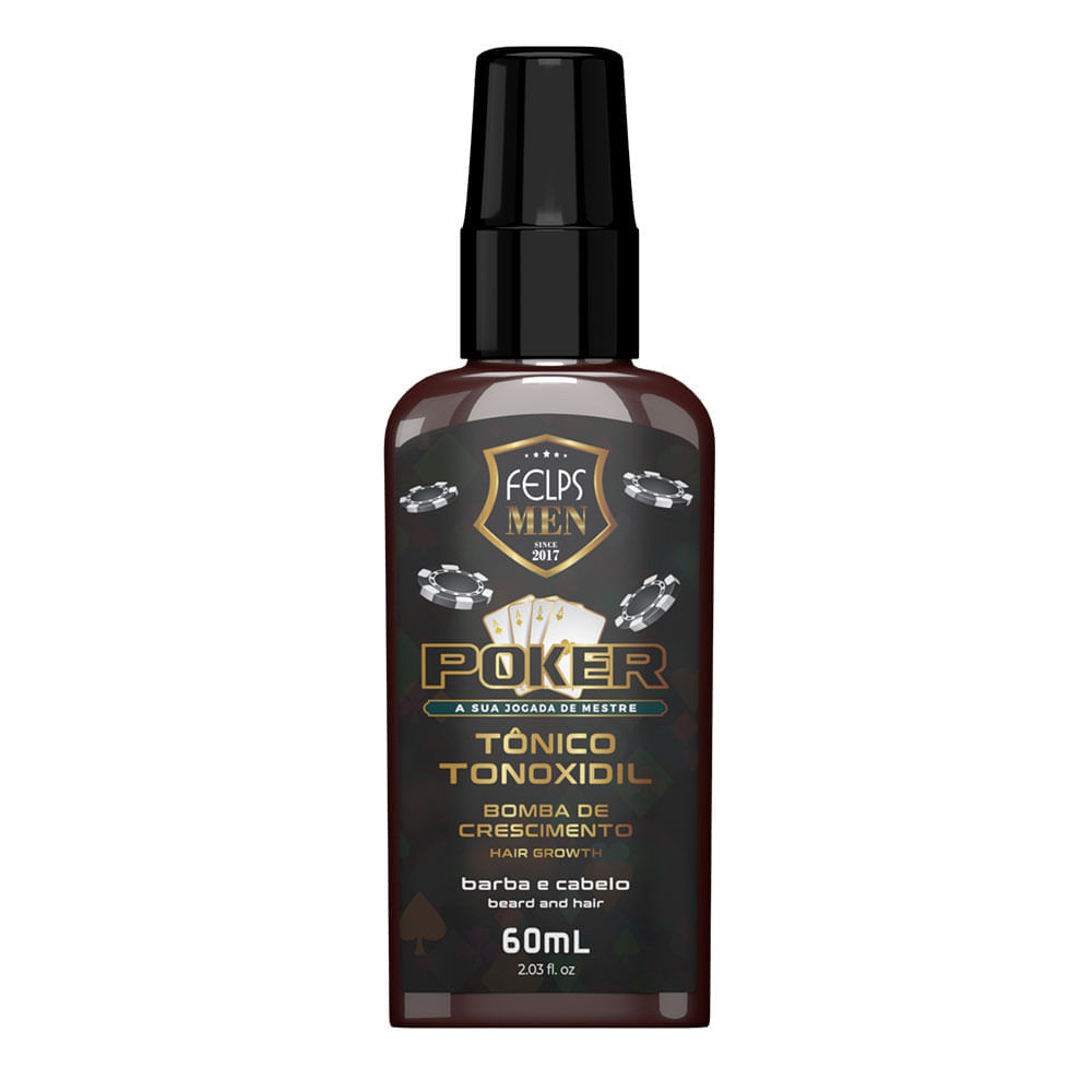 Felps Men Poker Tônico Capilar 60ml